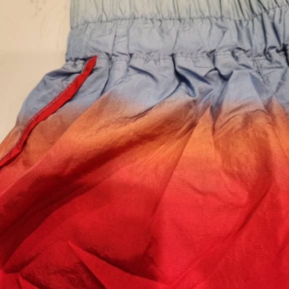 FP Movement by Free People Red and Blue Ombre Shorts - Picture 9 of 9